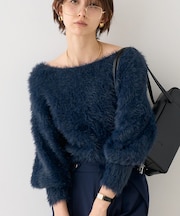 【人気2025AW新色追加】【一部店舗限定】3wayルーズラメニット/オフショル