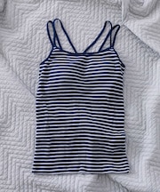 【JEMORGAN/ジェーイーモーガン】カップ付キャミソール / ボーダー /