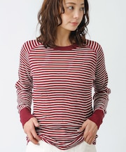 【JEMORGAN / ジェーイーモーガン】ワッフルラグランロンＴ / パック入