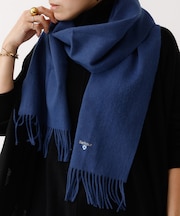 【BARBOUR/バブアー】プレーンラムウールスカーフ / マフラー / ウール