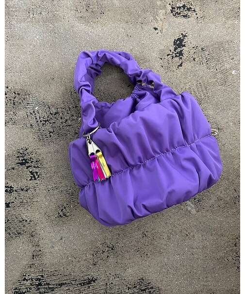 【cheek/チーク】2WAY ギャザー キンチャクトートバッグ