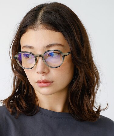 【LE FOON / ルフォーン】クラウンパントダテメガネ / ブルーライトカッ