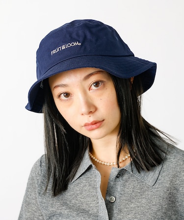 【FRUIT OF THE LOOM】ロゴバケットハット / LOGO BUCK