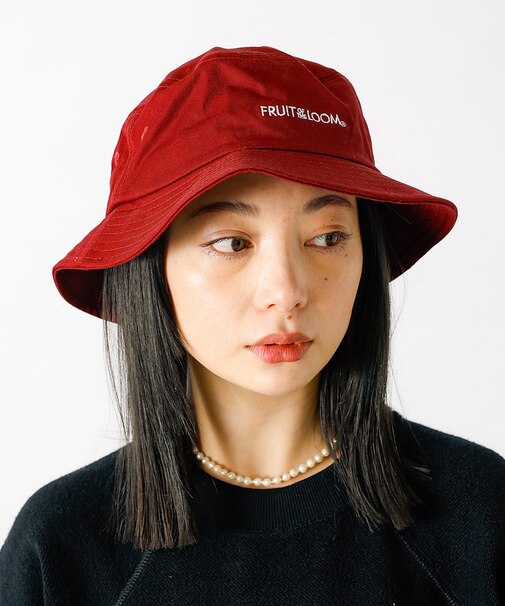 【FRUIT OF THE LOOM】ロゴバケットハット / LOGO BUCK