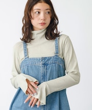 【MICA&DEAL /マイカアンドディール】ドライテレコハイネックプルオーバー