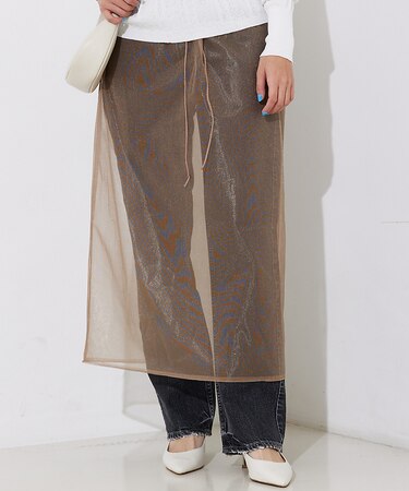 トリコットロングスカート