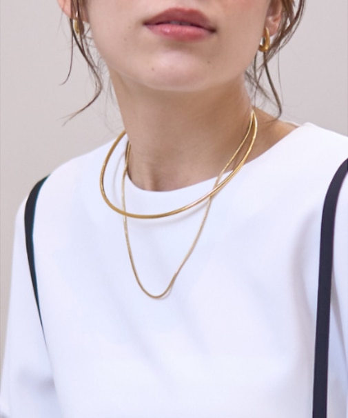 【ucalypt/ユーカリプト 】別注チェーン付きチョーカー