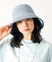 【Ruben/ルーベン】ウェーブカギアミハット【WEB限定】
