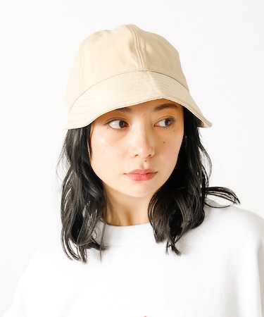 【Ruben/ルーベン】フェイクナイロンデイリーキャップ（つば深め）【WEB限定