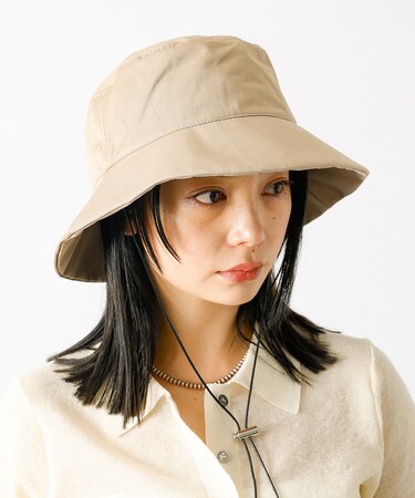 【Ruben/ルーベン】コットンナイロンハット(顎紐付き)【WEB限定】