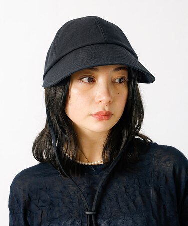 【Ruben/ルーベン】リネンデイリーキャップ（顎紐付き）【WEB限定】