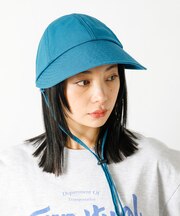 【Ruben/ルーベン】リネンデイリーキャップ(顎紐付き)【WEB限定】