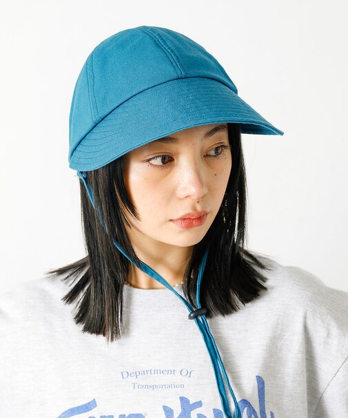 【Ruben/ルーベン】リネンデイリーキャップ(顎紐付き)【WEB限定】