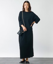 【Charcoal TOKYO】クルーネック カットソードレス / Tシャツワン