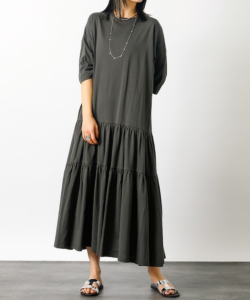 【MICA&DEAL/マイカアンドディール】tired cut ops　ギャザー