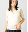 【MICA&DEAL/マイカアンドディール】sheer knit polo sh