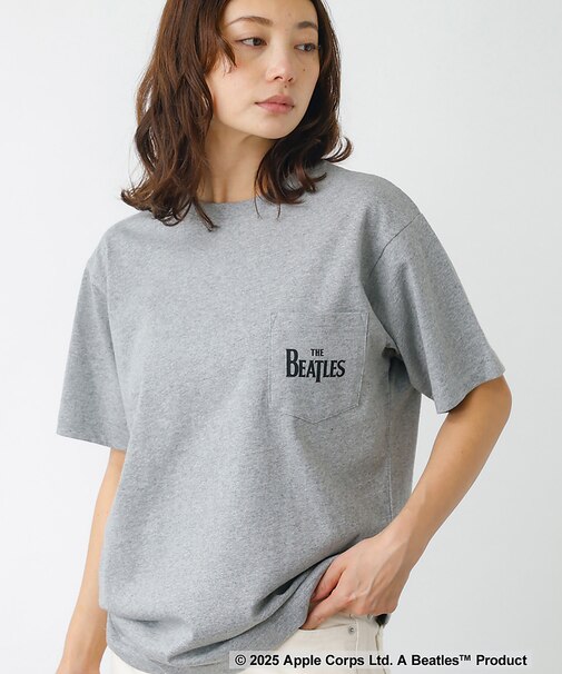 【JOHNBULL/ジョンブル】The Beatles ワンポイントロゴTシャツ