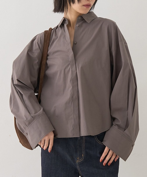 バックコクーンBIGシャツ