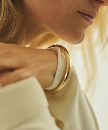 【LILI CPASPE/リリクラスプ】SLOANE HOLLOW CUFF バ
