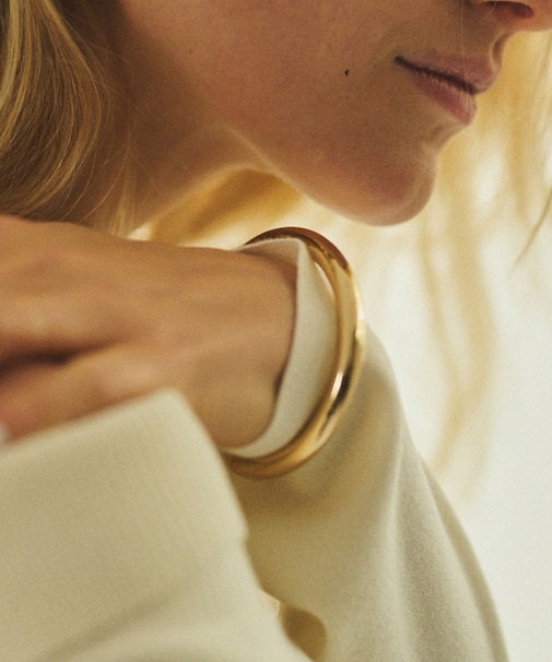 【LILI CPASPE/リリクラスプ】SLOANE HOLLOW CUFF バ