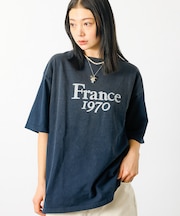 【REMI RELIEF / レミレリーフ】ロゴTシャツ / SP加工14/天竺