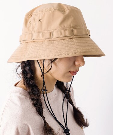 【RUBEN / ルーベン】ビーチナイロンハット / 日焼け対策 / 手洗い可【