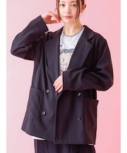 【Le Melange/ル・メランジュ】スラブタッチドライジャケット【WEB限定