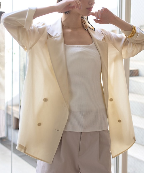 ツイードペプラムジレ｜ジルバイジルスチュアートの通販｜&mall