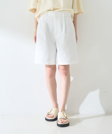 フロントタックショートパンツ