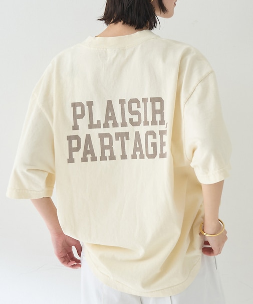 ピグメントダイカジュアルロゴBIG Tシャツ