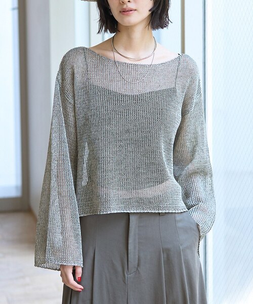 Higuchi*Sアームウォーマーニット｜スピックアンドスパンの通販｜&mall