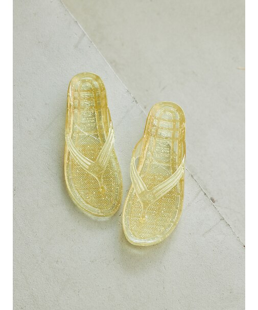 別注【LAROUTE × GYOSAN】ロゴプリント ギョサン / ビーチサンダ