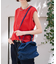 【Ampersand / アンパサンド】Denim  frilr bag　ME-