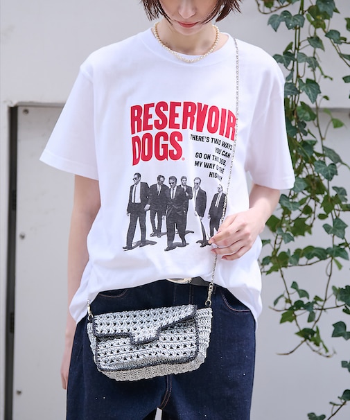 【Swaraj/スワラージ】手編みのメタリックマクラメBAG / チェーンミニバ