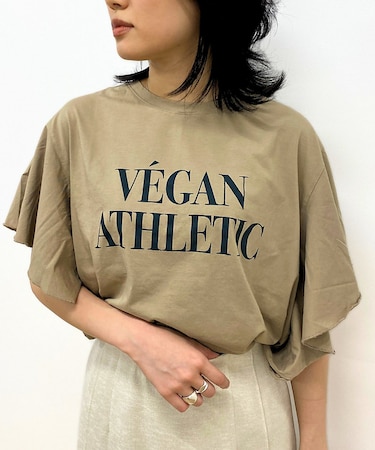 【MICA&DEAL/マイカ&ディール】VEGAN ATHLETIC ロゴフリル
