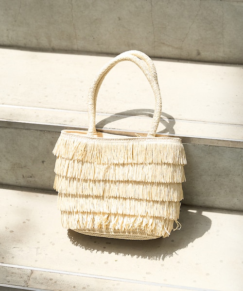 一部店舗限定】フリンジミニカゴ バック｜ルージュ・ヴィフ・ラクレの