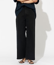 【SOMETHING/サムシング】LISA / スーパーワイド / デニムパンツ