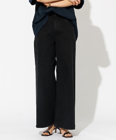 【SOMETHING/サムシング】LISA / スーパーワイド / デニムパンツ