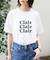シアーロゴTシャツ