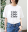 シアーロゴTシャツ