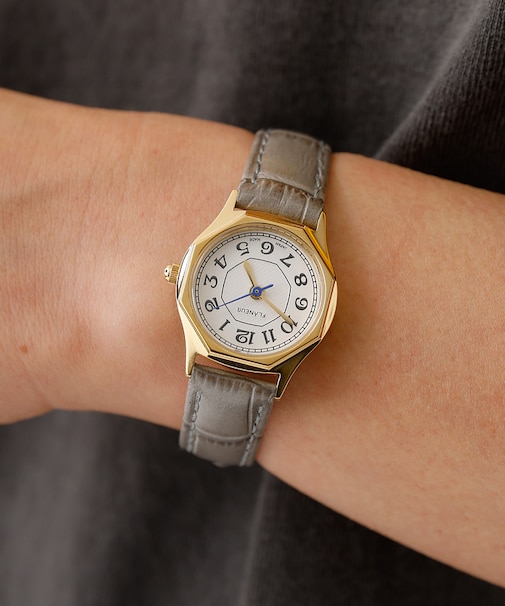 【FLANEUR/フラヌール】腕時計/八角形/アラビア数字/レディース/腕時計/