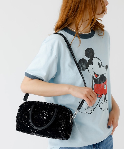 スパンコール トートバッグ / ハンドバッグ / ミニバッグ / 2WAY /