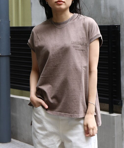 【upper hights/アッパーハイツ】BIG NO SLEEVE T ノー