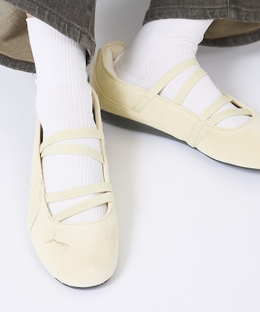 【PUMA/プーマ 】スピードキャット バレエ メタリック スニーカー/スニーカ
