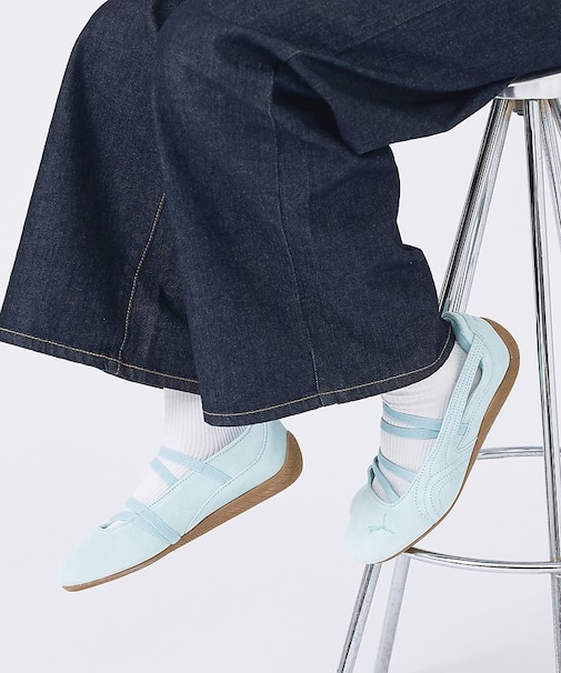 【PUMA/プーマ 】スピードキャット バレエ メタリック スニーカー/スニーカ
