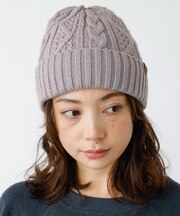 【RUBEN/ルーベン】ケーブル裏ボアニット帽/RUS-7092【WEB限定】