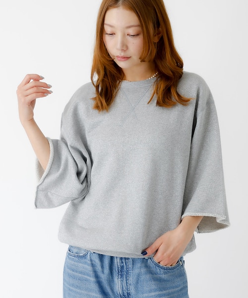 【IRONING / アイロニング】Glitter sweat hslv / グ IRONING / アイロニング】Glitter sweat hslv / グ｜ルージュ