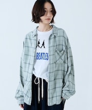 【REMI RELIEF / レミレリーフ】レーヨンツイルチェックレギュラー シ