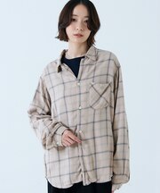【REMI RELIEF / レミレリーフ】レーヨンツイルチェックレギュラー シ