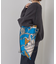 【manipuri/マニプリ】刺繍プリントトートバッグL